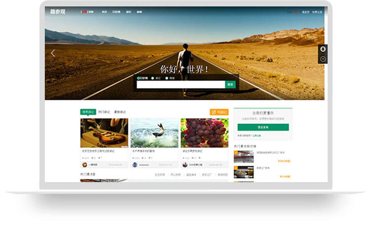 大型網站開發(fā)案例